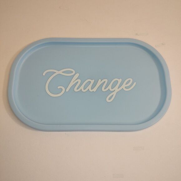 Lot of 4 Tabletop Entry Table Desk Organizer Tray Platter Key Phone Stuff Change - Picture 10 of 13